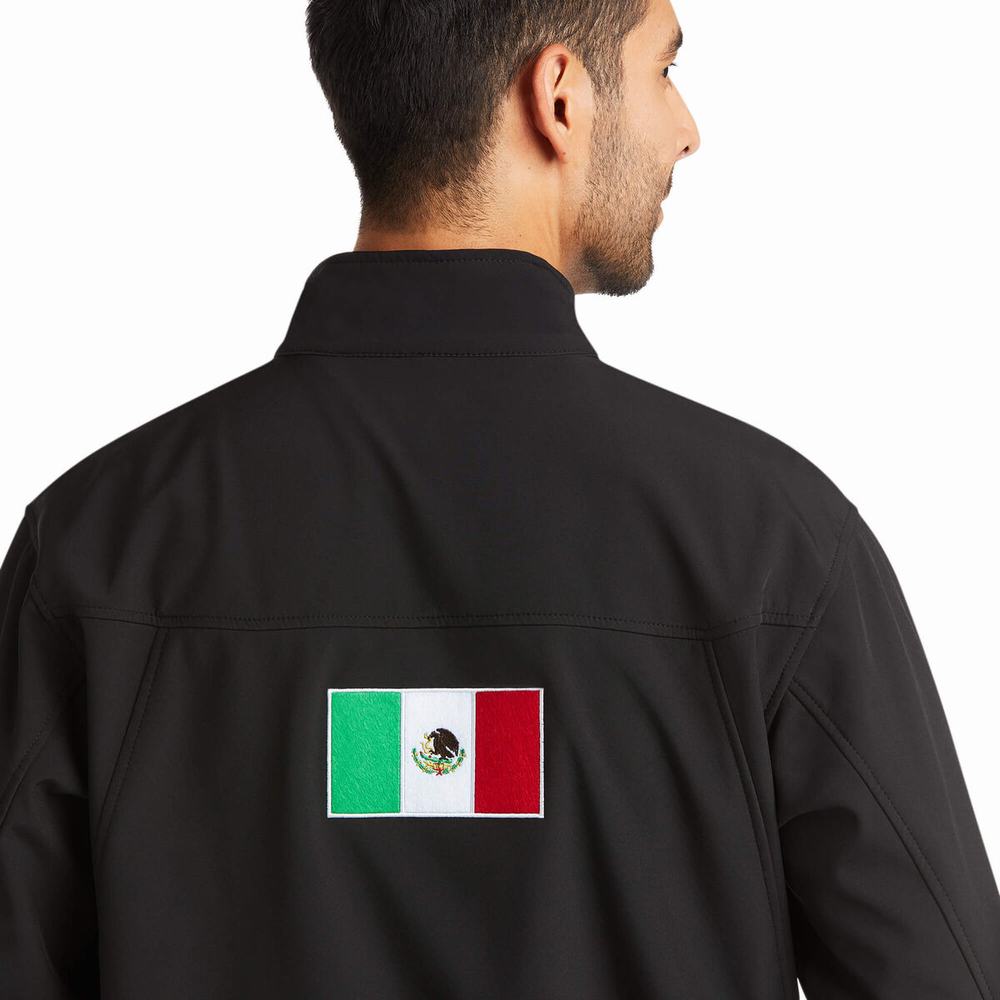 English Riding Ariat New Team Softshell MEXICO Uomo Nere | IT018FBDO