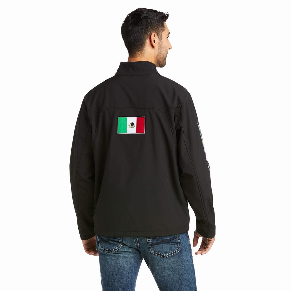 English Riding Ariat New Team Softshell MEXICO Uomo Nere | IT018FBDO