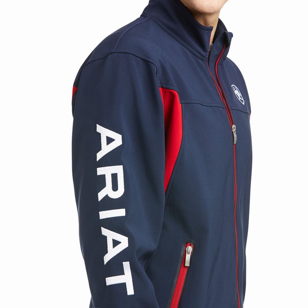 English Riding Ariat New Team Softshell Uomo Colorate | IT452LFAH