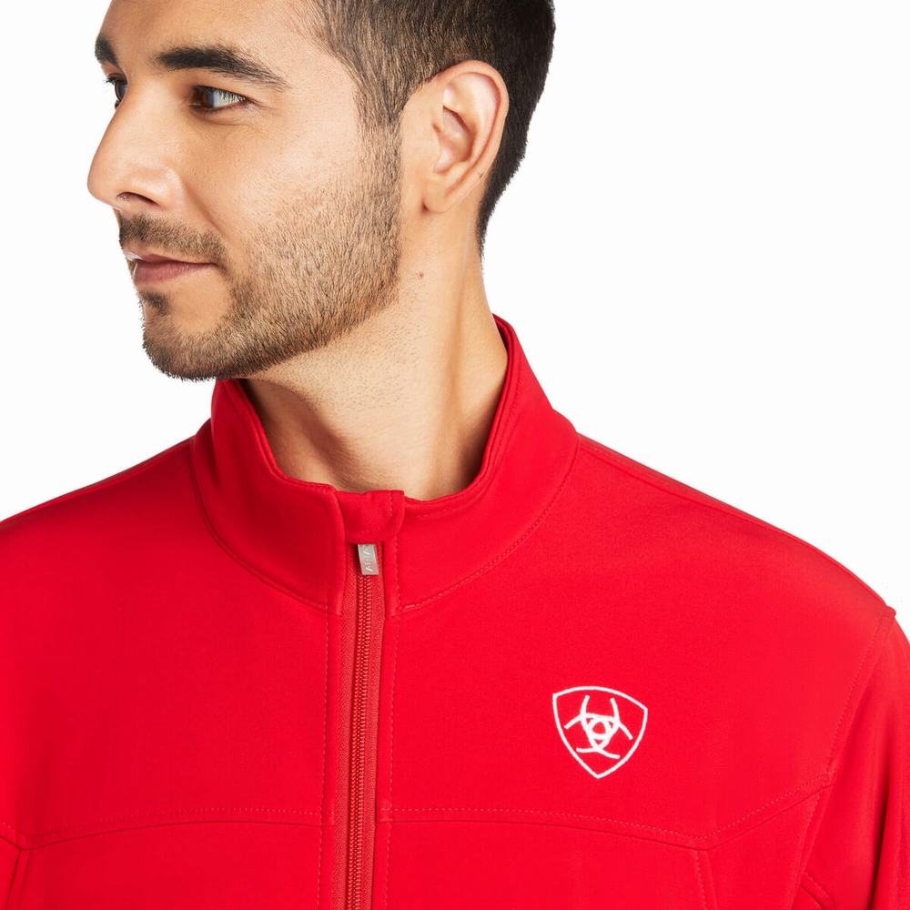 English Riding Ariat New Team Softshell MEXICO Uomo Rosse | IT458MNYE