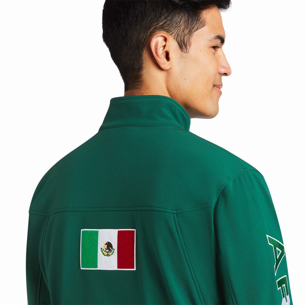 English Riding Ariat New Team Softshell MEXICO Uomo Colorate | IT790FGYV