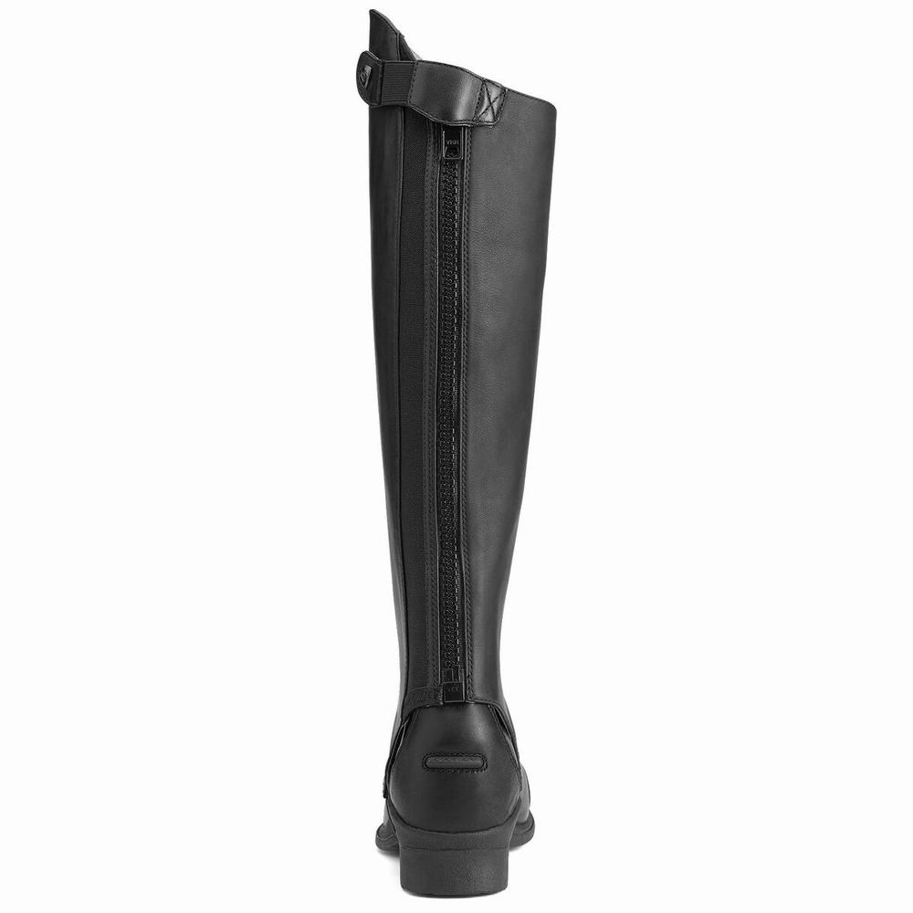 English Riding Boots Ariat Close Contour Chap Half Chap Donna Nere | IT307EKXD