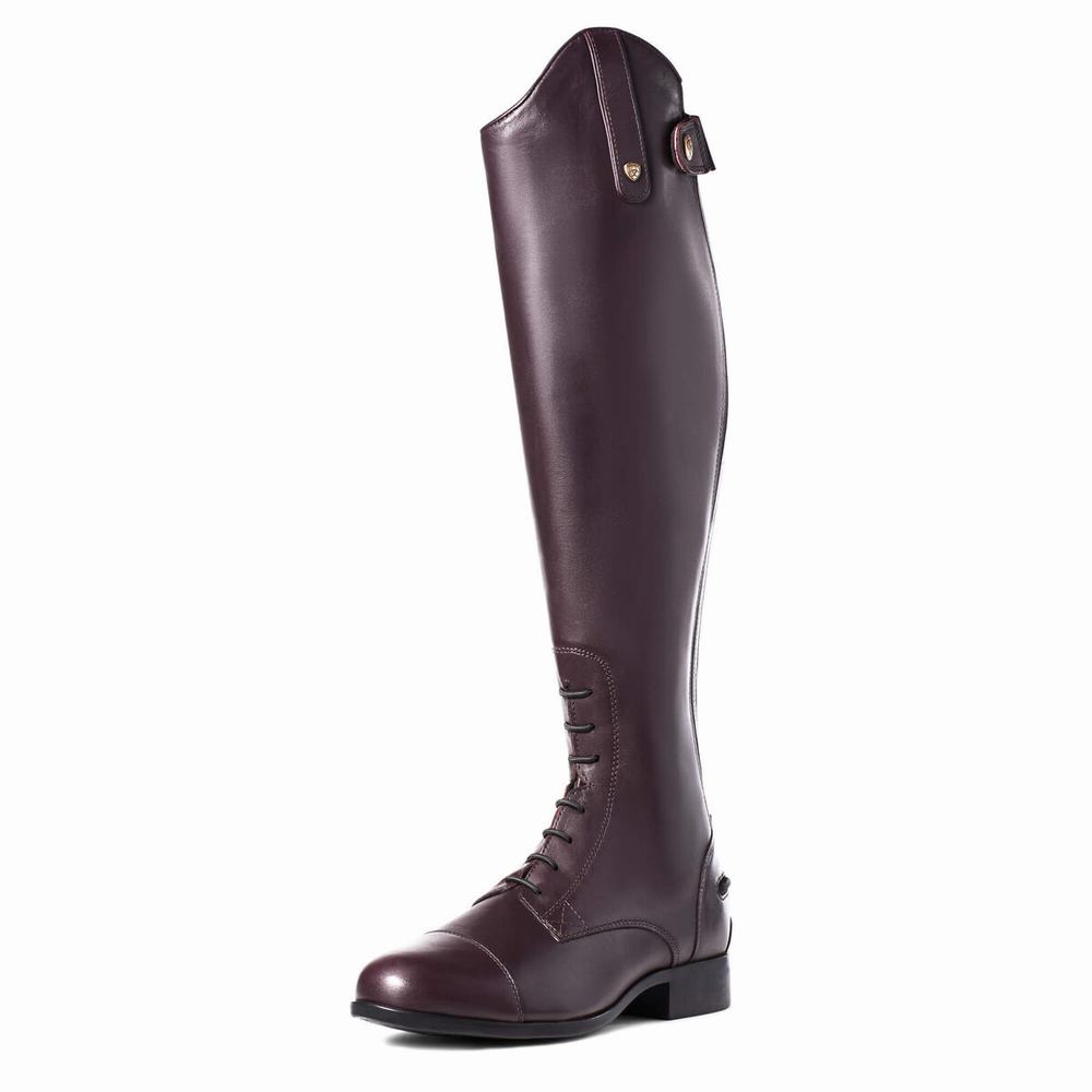 English Riding Boots Ariat Heritage Contour II Field Zip Alti Cavalcare Donna Colorate | IT924VDRB