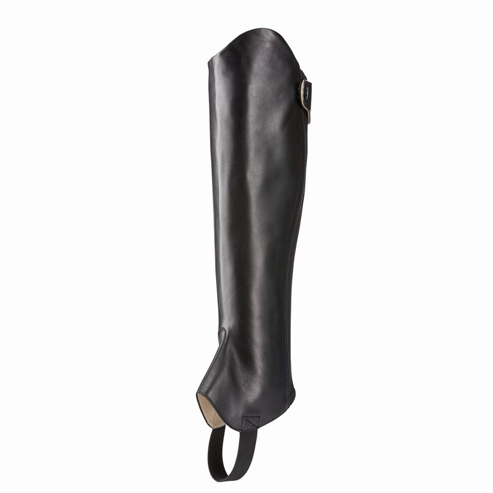 English Riding Boots Ariat Kendron Chap Half Chap Donna Nere | IT257KADZ