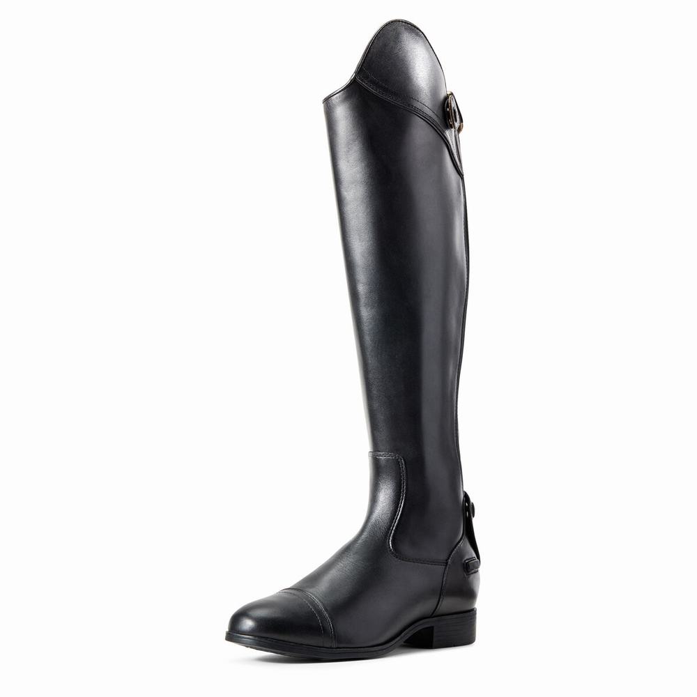 English Riding Boots Ariat Kinsley Alti Cavalcare Donna Nere | IT835QJPL