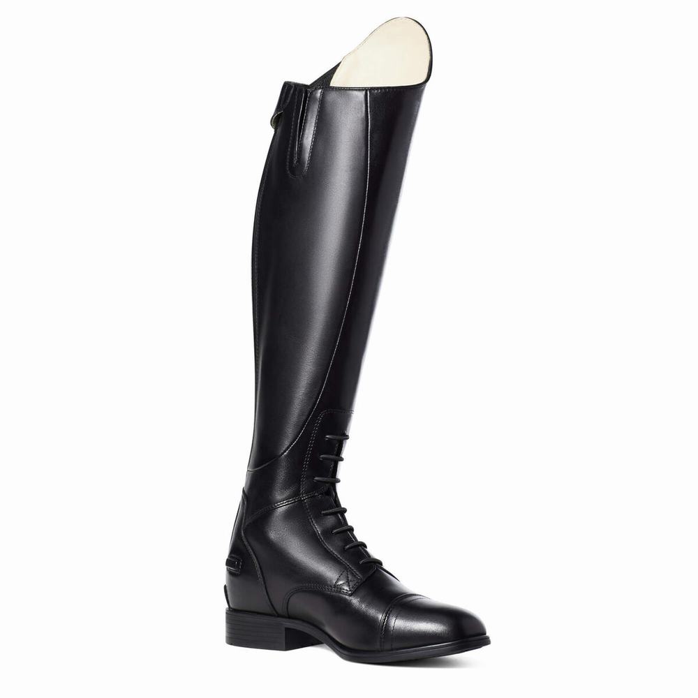 English Riding Boots Ariat Kinsley Field Alti Cavalcare Donna Nere | IT456ERNG