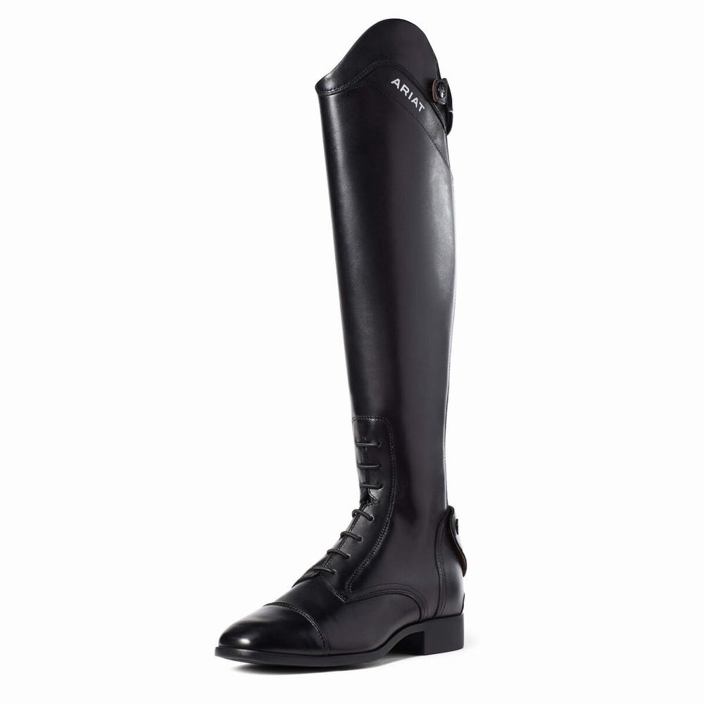 English Riding Boots Ariat Palisade Alti Cavalcare Donna Nere | IT826DCPS