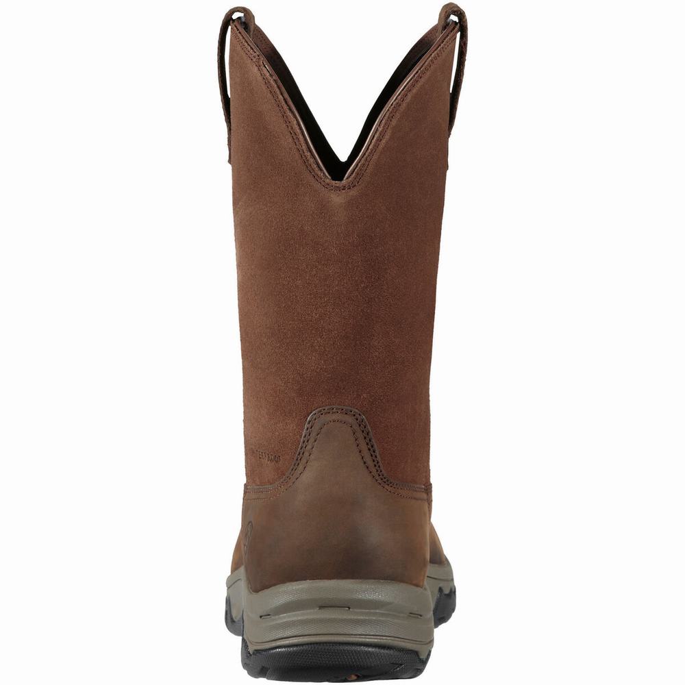 English Riding Boots Ariat Terrain Pull On Impermeabili Donna Marroni | IT403RVUE