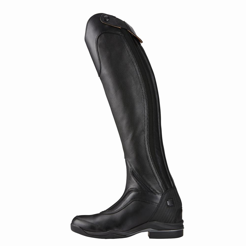 English Riding Boots Ariat V SPORT TALL ZIP Donna Nere | IT521VKNC