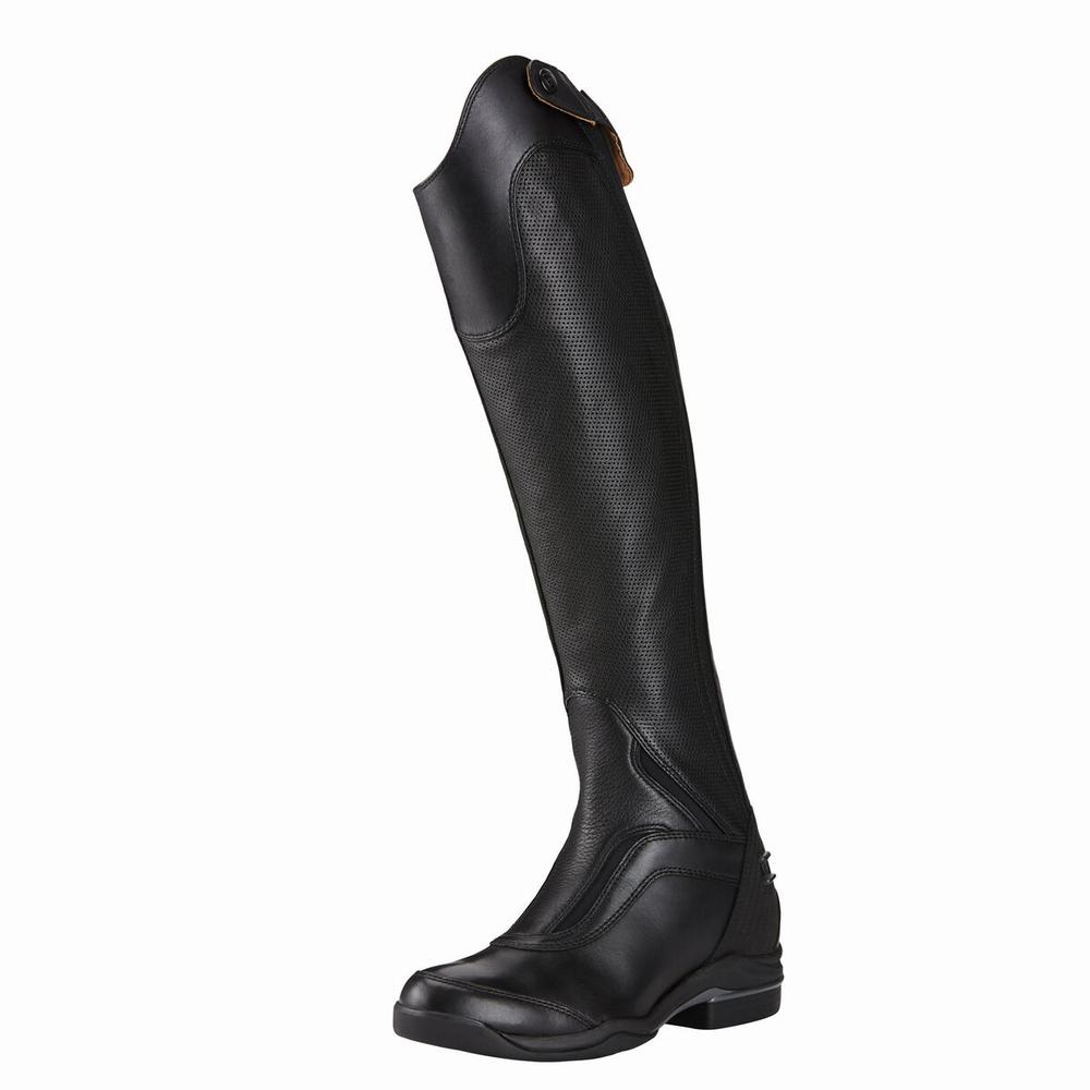 English Riding Boots Ariat V SPORT TALL ZIP Donna Nere | IT521VKNC