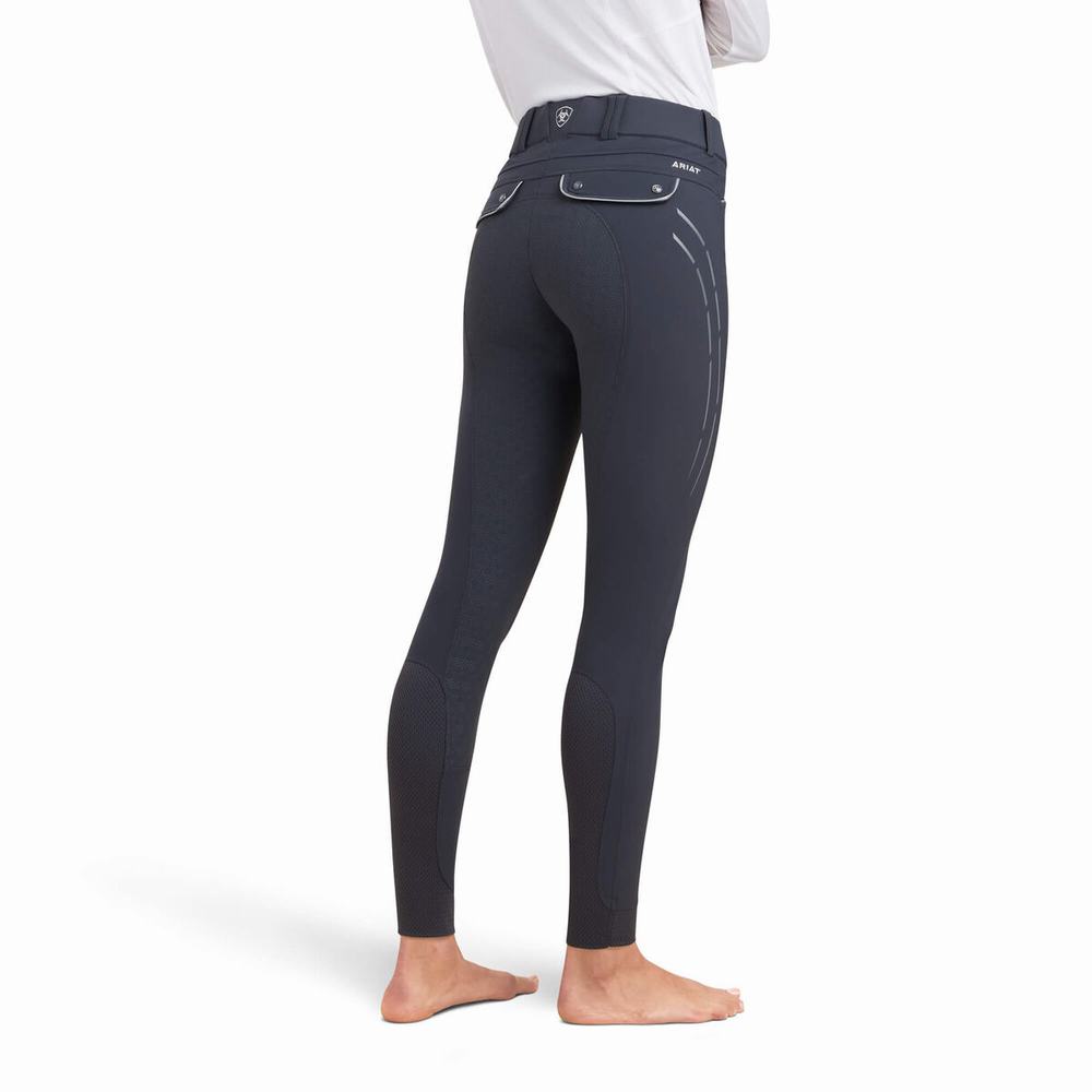 English Riding Pants Ariat Tri Factor Lumina Grip Full Seat Breech Donna Colorate | IT163ZTNM