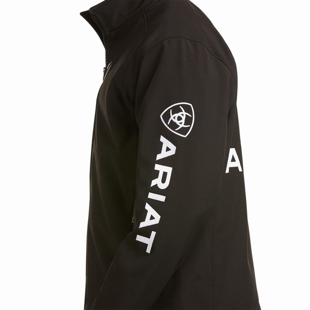 Giacca Ariat Compton Cowboys Logo 2.0 Softshell Uomo Nere | IT514DAMF