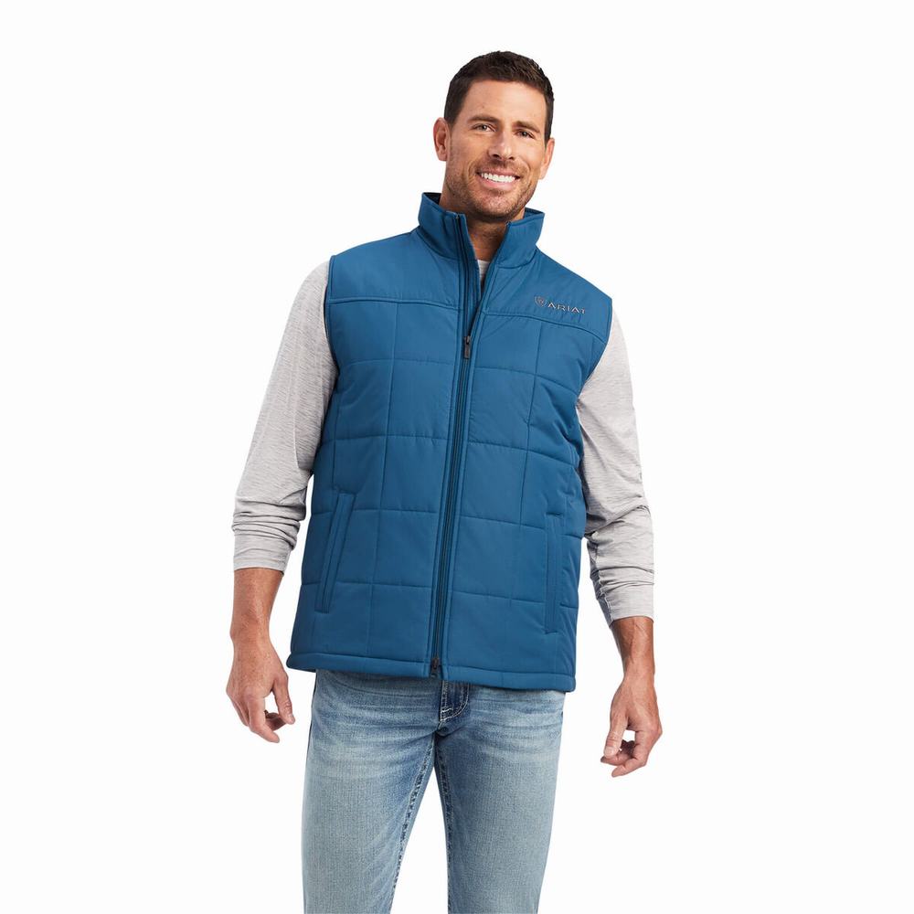 Giacca Ariat Crius Insulated Uomo Blu | IT645FRWS