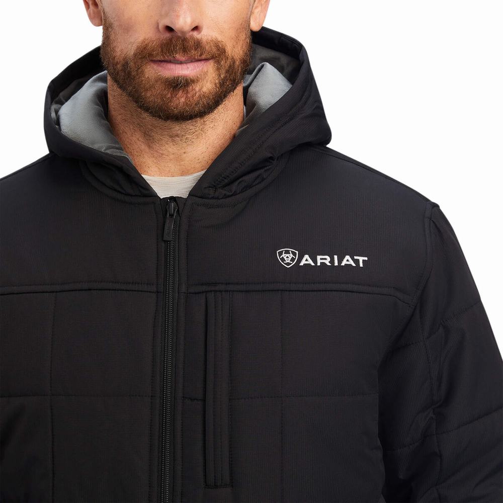 Giacca Ariat Crius Insulated Uomo Nere | IT061VYSO