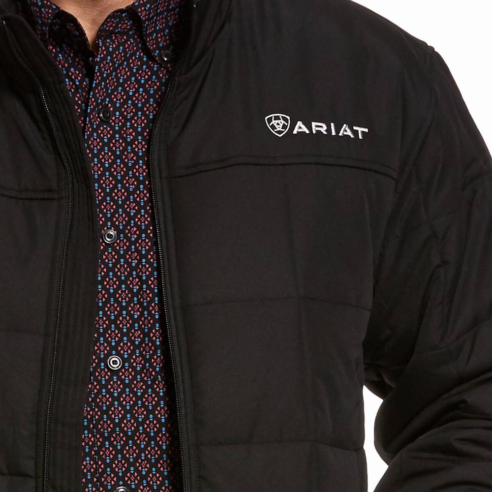 Giacca Ariat Crius Insulated Uomo Nere | IT480PIVX