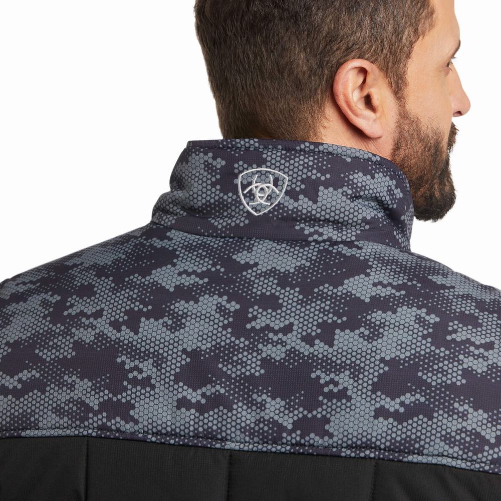 Giacca Ariat Crius Insulated Uomo Nere Camouflage | IT736PWIH