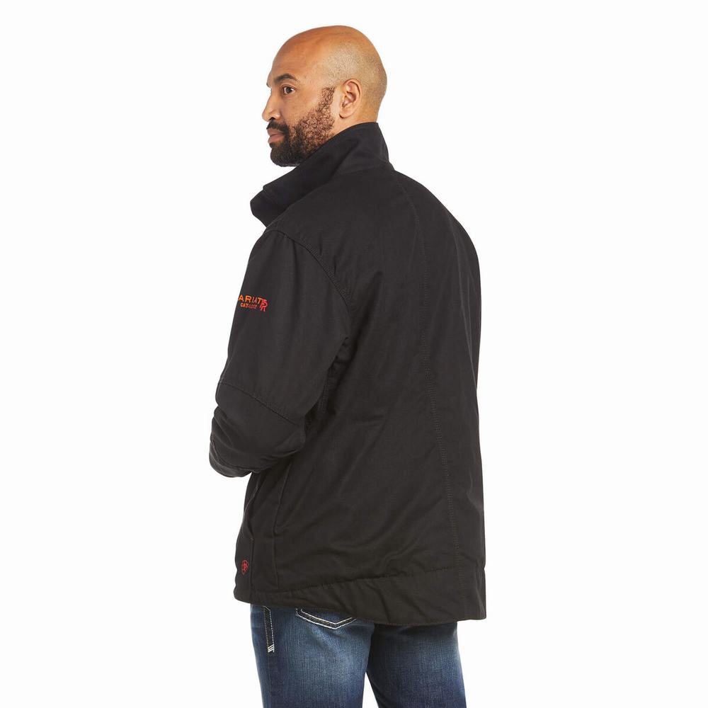 Giacca Ariat FR Workhorse Insulated Uomo Nere | IT490AQWU