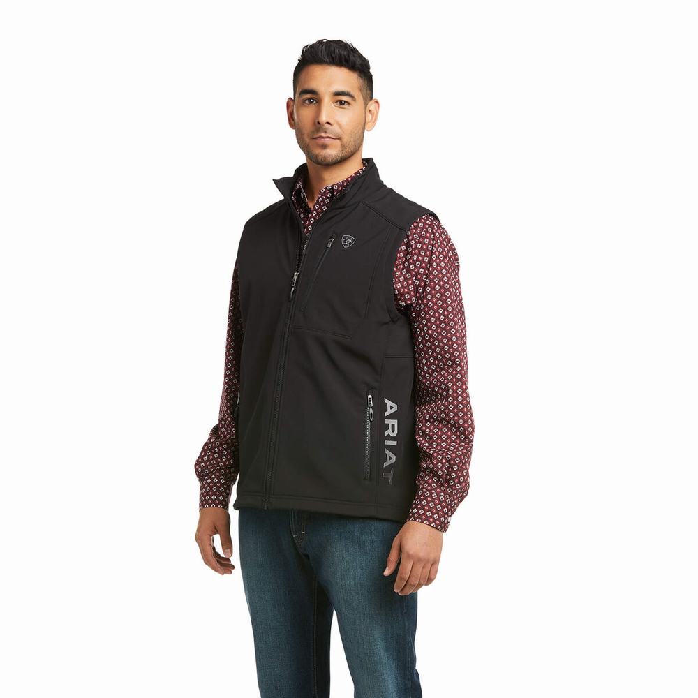 Giacca Ariat Logo 2.0 Patriot Softshell Uomo Nere | IT906MXAC