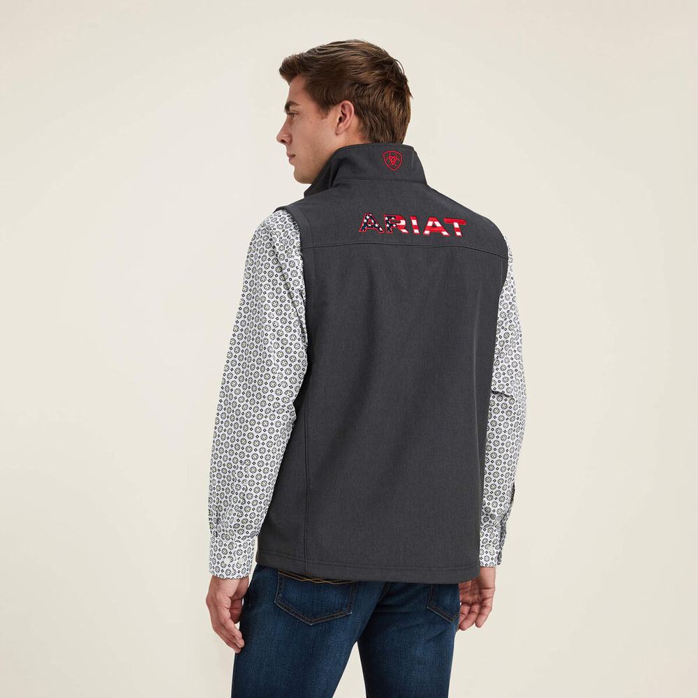 Giacca Ariat Logo 2.0 Softshell Uomo Grigie | IT593IDPF