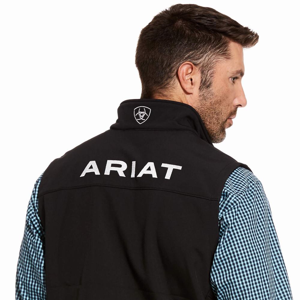 Giacca Ariat Logo 2.0 Softshell Uomo Nere | IT418LKJB