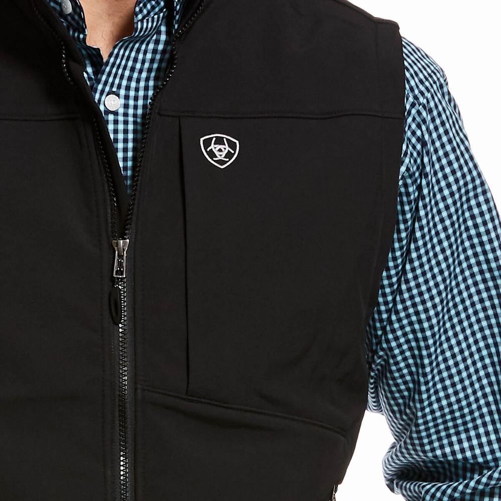 Giacca Ariat Logo 2.0 Softshell Uomo Nere | IT418LKJB