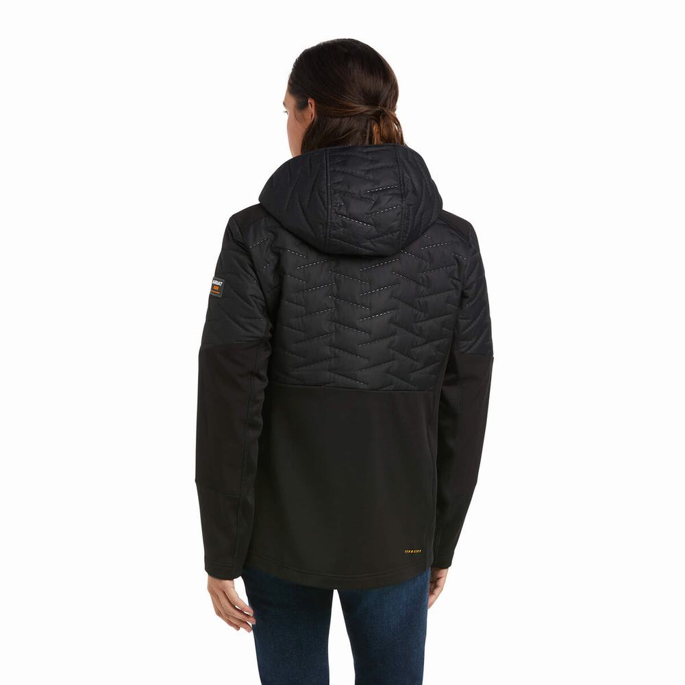 Giacca Ariat Rebar Cloud 9 Acqua Resistant Insulated Donna Nere | IT302EMIB