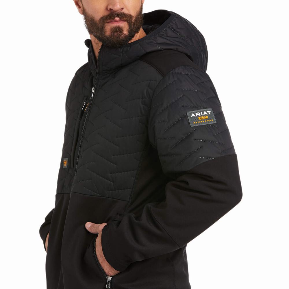 Giacca Ariat Rebar Cloud 9 Insulated Uomo Nere | IT308GEXM