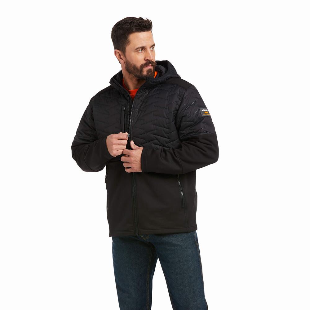 Giacca Ariat Rebar Cloud 9 Insulated Uomo Nere | IT308GEXM