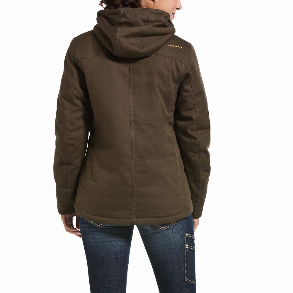 Giacca Ariat Rebar DuraCanvas Insulated Donna Colorate | IT286MBZX