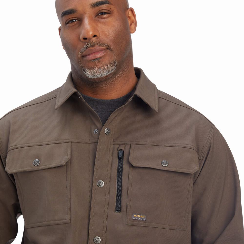 Giacca Ariat Rebar DuraStretch Utility Softshell Uomo Colorate | IT578PBHV