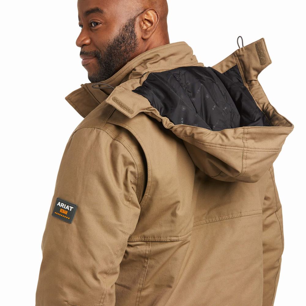 Giacca Ariat Rebar MaxMove 2.0 Cordura Acqua Resistant Insulated Uomo Khaki | IT279UQKC