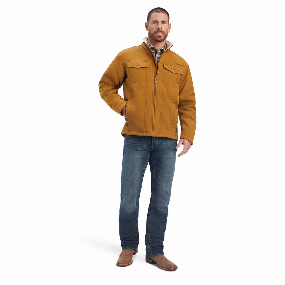 Giacca Ariat Vernon Sherpa Uomo Marroni | IT695QNIU