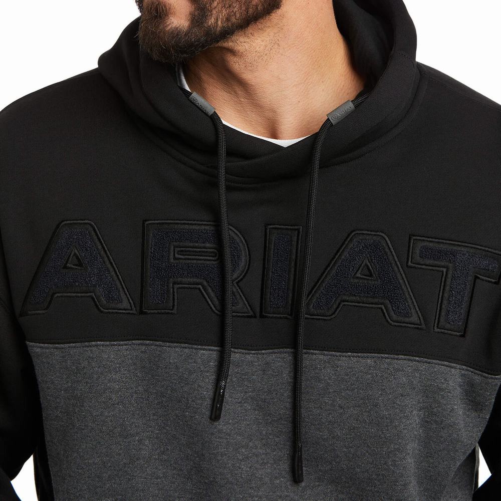 Hoodies Ariat Lifted Uomo Nere | IT897PNSI