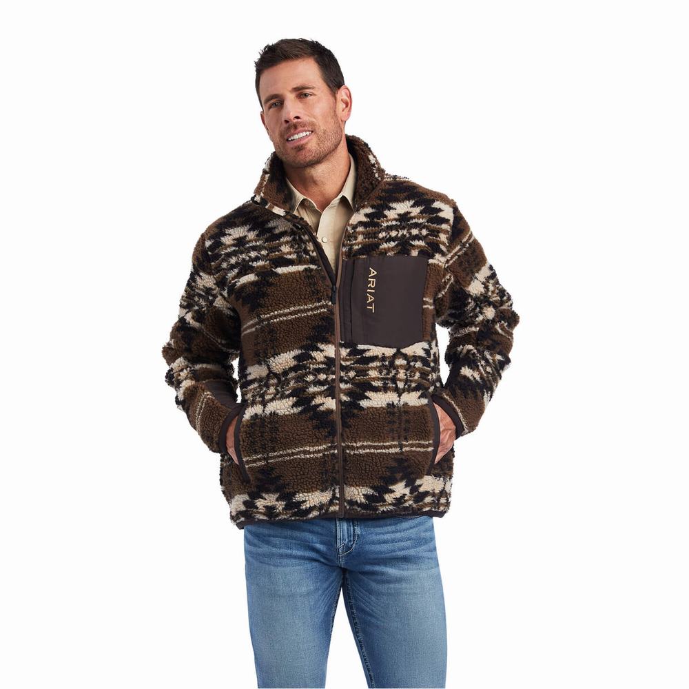 Hoodies Ariat Mammoth Uomo Colorate | IT410IFLZ