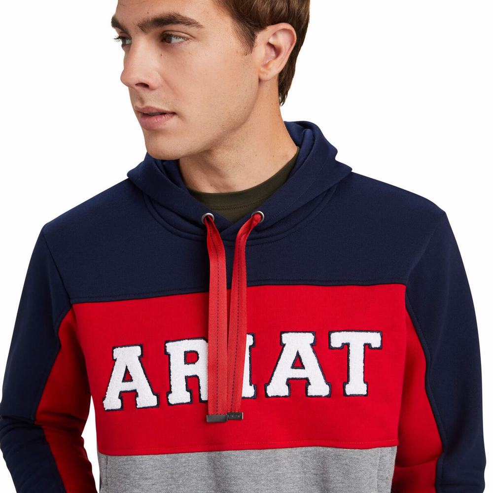 Hoodies Ariat Rabere Team Donna Blu Marino | IT472EVPB