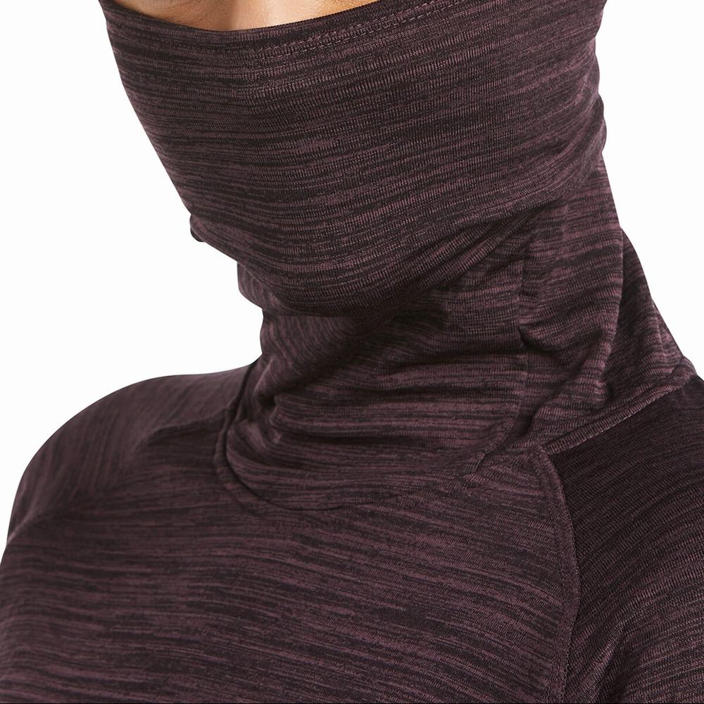 Hoodies Ariat Rebar Gridwork Balaclava Donna Viola | IT612UPYA