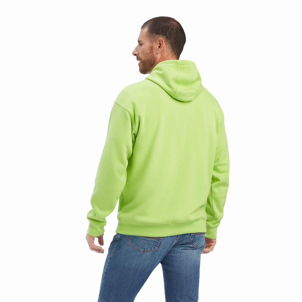 Hoodies Ariat Southwest Uomo Verdi | IT279HCVD