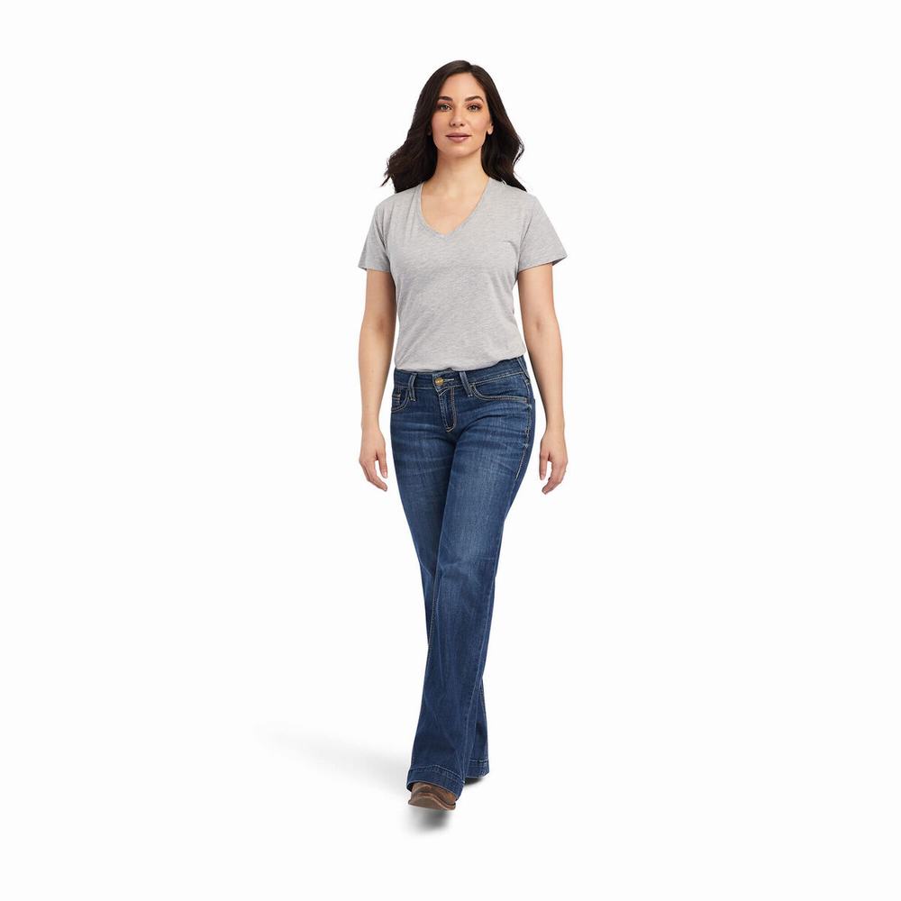 Jeans Skinny Ariat Mid Rise Amaryllis Donna Colorate | IT746VCZW