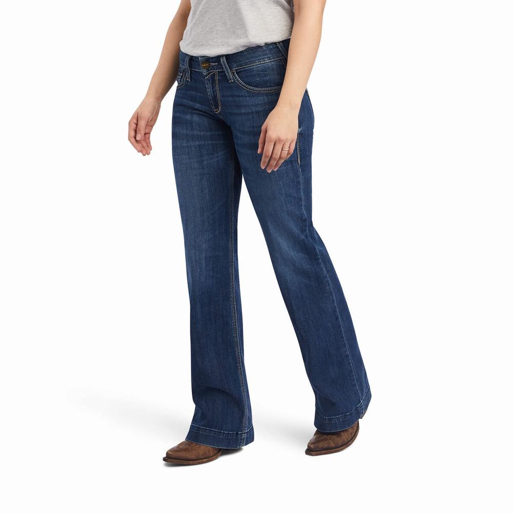 Jeans Skinny Ariat Mid Rise Amaryllis Donna Colorate | IT746VCZW