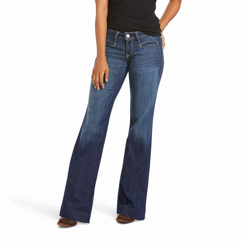 Jeans Skinny Ariat Mid Rise Stretch Lucy Donna Colorate | IT157KTQP