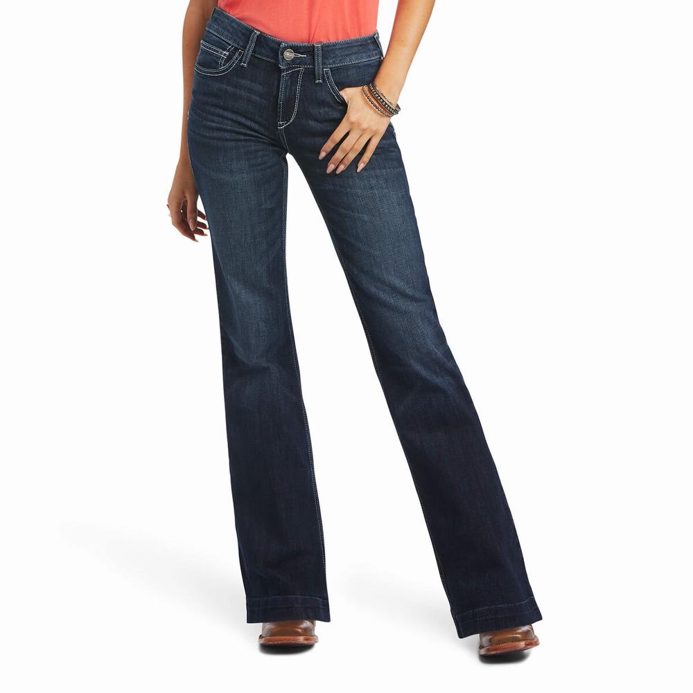 Jeans Skinny Ariat Perfect Rise Aisha Donna Colorate | IT670NFCQ