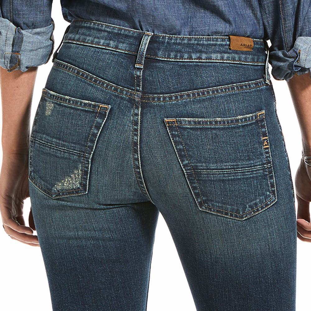 Jeans Skinny Ariat Premium High Rise Donna Blu | IT715OYSF