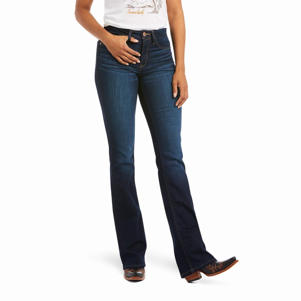 Jeans Skinny Ariat R.E.A.L. High Rise Ballary Cut Donna Colorate | IT420CJMV