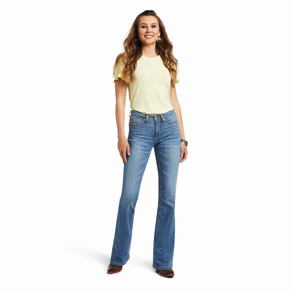 Jeans Skinny Ariat R.E.A.L. High Rise Daniela Cut Donna Colorate | IT879TZNV