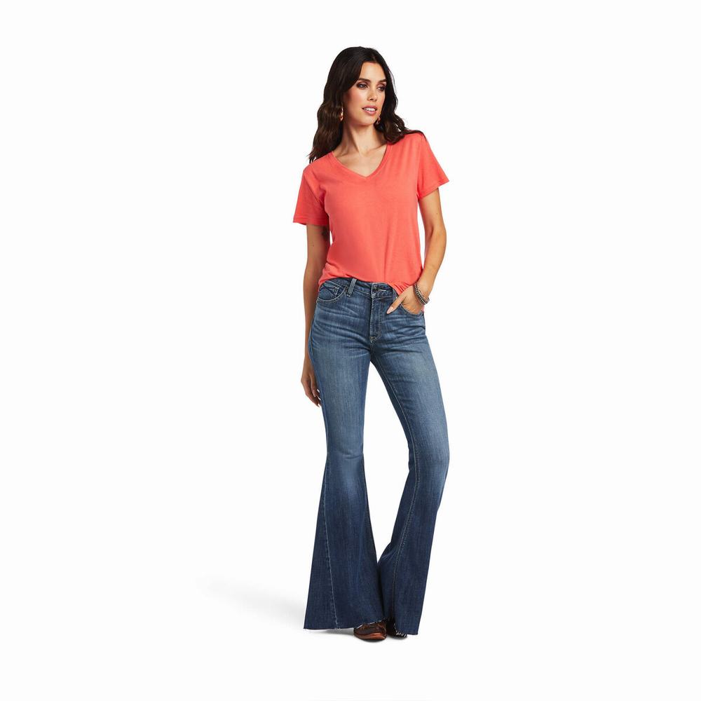 Jeans Skinny Ariat R.E.A.L. High Rise Kalani Extreme Donna Colorate | IT869NGYA