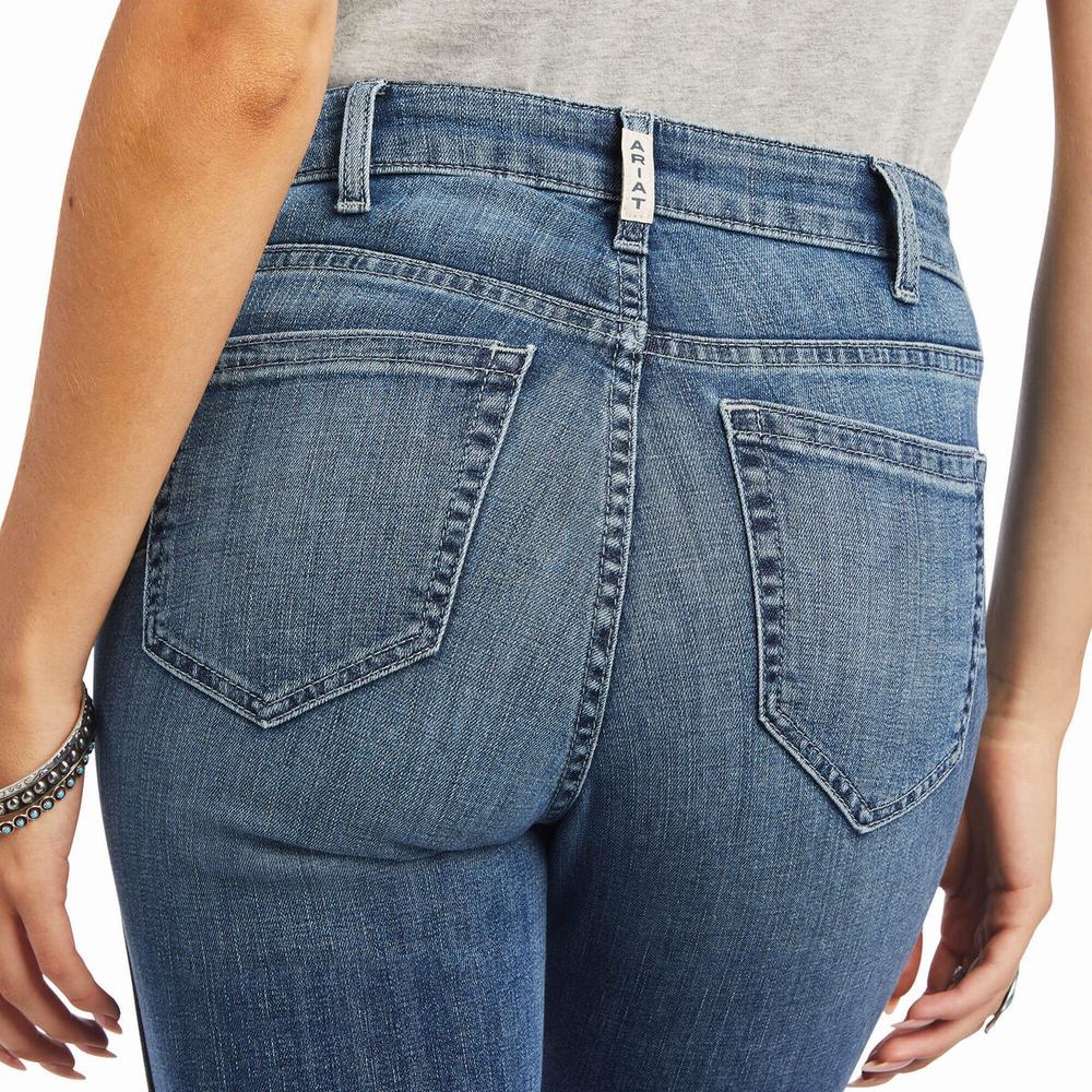 Jeans Skinny Ariat R.E.A.L. High Rise Piper Donna Colorate | IT209MTBF
