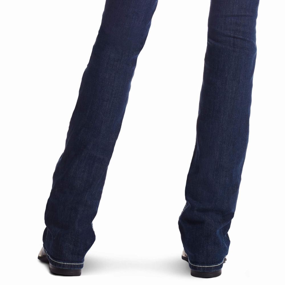 Jeans Skinny Ariat R.E.A.L. Low Rise Stretch Rosy Whipstitch Cut Donna Colorate | IT879GBUD