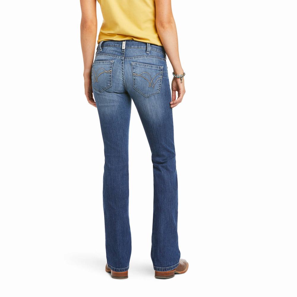 Jeans Skinny Ariat R.E.A.L. MID Rise Samara Cut Donna Colorate | IT986DSLI