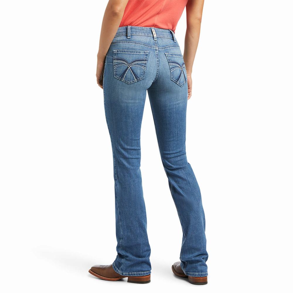 Jeans Skinny Ariat R.E.A.L. Mid Rise Allessandra Cut Donna Colorate | IT356ZBSQ