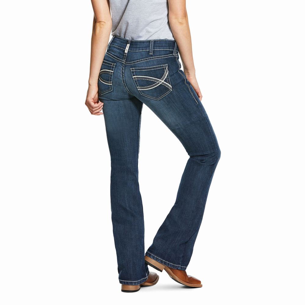 Jeans Skinny Ariat R.E.A.L. Mid Rise Arrow Fit Stretch Shayla Cut Donna Colorate | IT319TXFC